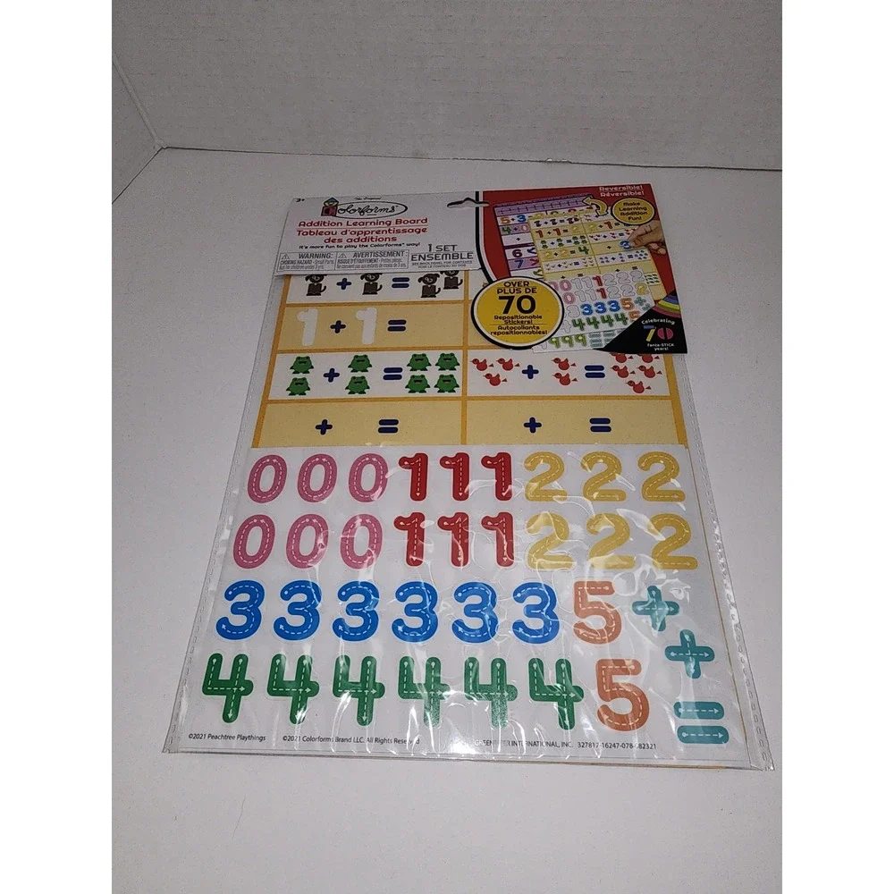 Colorforms‎ Addition Learning Board Set